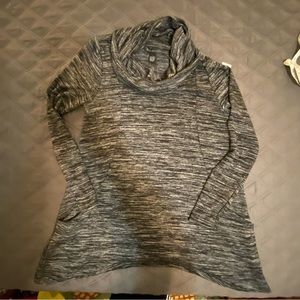 Joan Vass cowl neck tunic NWT sz L women’s
